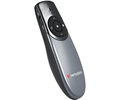 Verbatim Bevielis prezentatorius Focus, 2.4Ghz, pilkai juodas