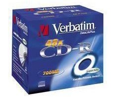 Verbatim CD-R 700 MB 52x 10 vienetų (43325)