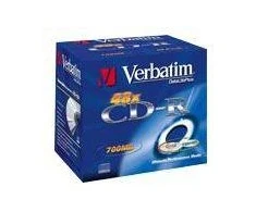 CD-R Verbatim [ brangakmenių dėklas 10 | 700 MB | 52x | Kristalas | DataLife+ AZO ]