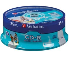Verbatim Verbatim CD-R | 700 MB | x52 | cakebox 25szt spausdinama | DataLife+ AZO
