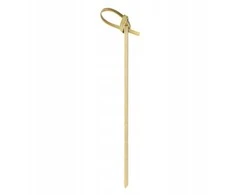 Verlo Bamboo Bambukinės maisto lazdelės, 10,5 cm, kilpelės, 100 vnt.