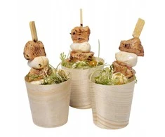 Verlo Bamboo food sticks Rare, 9 cm, 100 pcs