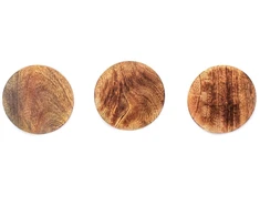 Verlo Wooden lid with seal, 10 cm, 3 pcs