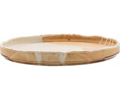 Verlo SAMTO Talerz apvalus płaski 28 cm kreminė