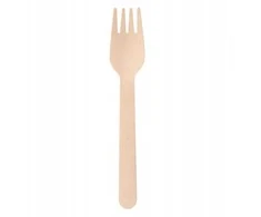 Verlo Bamboo Vienkartinės šakutės, 16 cm, bambukinės, 100 vnt.