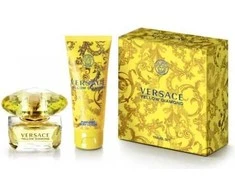 Versace Geltona Diamond komplektas tualetinio vandens purškiklis 90 ml + kūno losjonas 100 ml