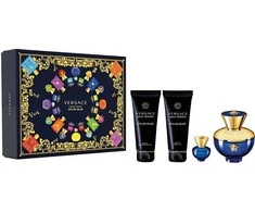 Versace Rinkinys Versace Pour Femme Dylan Mėlyna EDP 100ml + EDP 5ml + SG 100ml + BL 100ml