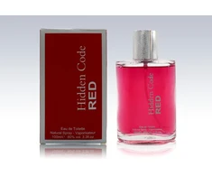 Set Fine Perfumery Hidden Code Raudona EDT tualetinis vanduo vyrams, 100 ml