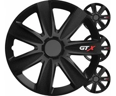 Versaco Ratų gaubtai 4 vnt. GTX, Carbon juodi 16"