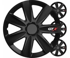 Versaco Ratų gaubtai 4 vnt. GTX, Carbon juodi 15"