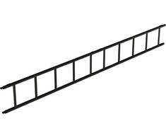 Vertiv CABLE LADDER RACK KIT 12IN W//INSTALL KIT POWDER COATED STRUCT
