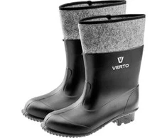 Gumofilce PVC Guminiai Batai su Filcu, Dydis 47