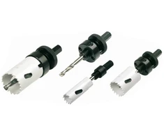 Otwornice Bimetaliniai skylių pjūklai 38–64 mm, 7 vnt. rinkinys