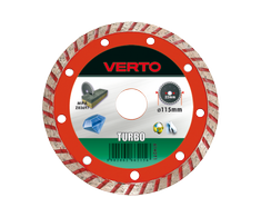 Tarcza Verto 125x22,2 mm turbo deimantinis diskas - 61H2T5