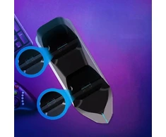Vertux Vertux „Dual Dock“ PS5 valdiklių įkrovimo stotelė balta
