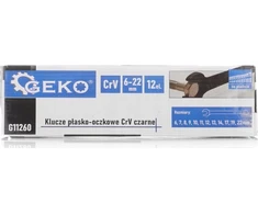 Veržliarakčiai Geko CRV-juodi 6-22mm 12vnt. (20)