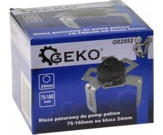 VERŽTAŽRAKTIS Geko KURO SIURBLIAMS 75-160MM 24MM veržliarakčiui (20) G02552 GEKO