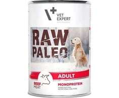 Vetexpert Drėgnas Šunų Maistas - RAW PALEO Monoprotein jautiena 400g