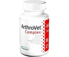 Raw Paleo VETEXPERT ArthroVet Complex – papildai šunims ir katėms – 90 tablečių