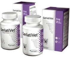 Vetexpert Priedas senjoram šuniui - VET EXPERT GeriatiVet 45 Caps be grūdų