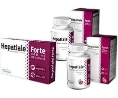 Gyvūnų Maistas - VetExpert Hepatiale Forte Tabletės Didelių Veislių Šunims, 40 Vnt., Be Cukraus