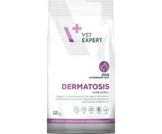 Vetexpert VET EXPERT Veterinary Diet Dermatosis Dog ėriena &amp; Krill - dry dog food - 12 kg