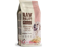 Vetexpert Raw Paleo Healthy Grain Puppy lašiša ir miežiai - sausas šunų maistas - 10 kg