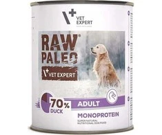 Vetexpert Drėgnas Šunų Maistas - RAW PALEO Monoproteinas Antiena 800g