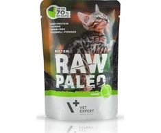 Vetexpert Drėgnas Kačių Maistas - RAW PALEO Katinams Su Elniena 100 g Be Grūdų