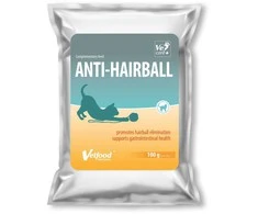 VETFOOD Aniti-Hairball – papildomas pašaras katėms – 100 g