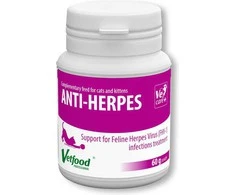 Papildai gyvūnams - VETFOOD Anti-Herpes (Vetfood, 60g, 40% baltymų)