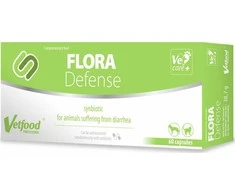 VETFOOD Flora Defense – papildai šunims – 60vnt.