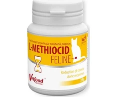 Gyvūnų papildas - Vetfood L-Methiocid Feline 39g Šlapimo sveikata