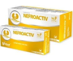 Gyvūnų papildas - Vetfood Nefro Activ 60vnt Inkstų palaikymas šunims ir katėms