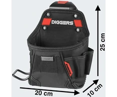 Vevor „Diggers Quick Blk“ universali įrankių kišenė