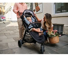 Vežimėlis BABY JOGGER BBJ WOZEK CITY MINI GT3 RICH Juodas (2224479)