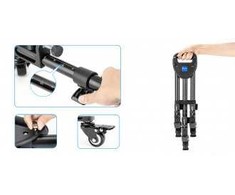 Kamera - Fotopro Dolly DP 2 15kg talpa Juoda
