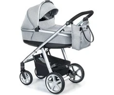 Vežimėlis Espiro Vežimėlis 2w1 Espiro NEXT 2.1 07 MELANGE GRAY CENTER GEL