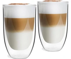 Vialli Design 2 aukštų termo stiklinių rinkinys su dviguba sienele Amo 350 ml 27831