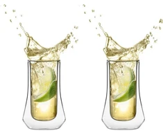 Vialli Design 2 stiklinės shot su dviguba sienele Soho 60 ml 8913