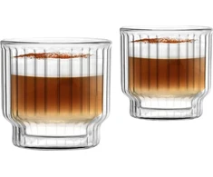 Vialli Design 2 pucharki do deserów su podwójną ścianką260ml Lungo 7862