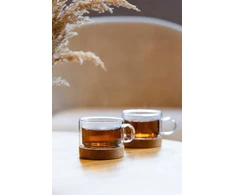 Vialli Design 2 stiklinės su dviguba sienele 220 ml (29323)