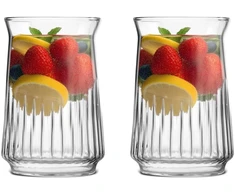 Vialli Design Aukštos puodelių ir stiklinių rinkinys 2 vnt. 400 ml (2033)