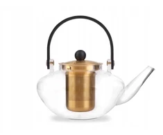 Vialli Design do herbaty 800 ml Eva auksinė (1623)