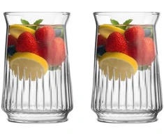 Vialli Design Aukštos puodelių ir stiklinių rinkinys 2 vnt. 400 ml (2033)