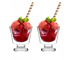 Vialli Design Misy dubenėliai desertui su dvigubomis sienelėmis 250 ml (9002)