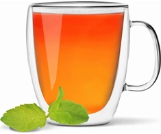 Vialli Design Puodelis su podwójną ścianką Amo 480 ml 25851