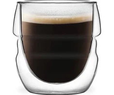 Vialli Design Espreso stiklinės 2 vnt. su dviguba sienele 70ml Sferico