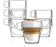 Vialli Design Terminiai stiklai su dviguba sienele 6 vnt. 280 ml Senso 27442