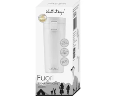 Vialli Design Termo puodelis 400 ml FUORI baltas 27664